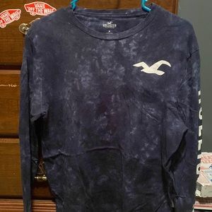 Blue Suede, Hollister Long Sleeve, Size Medium